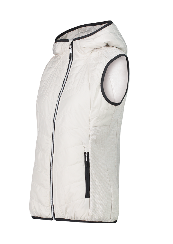Chaleco Hibrido Knit Tech - Mujer