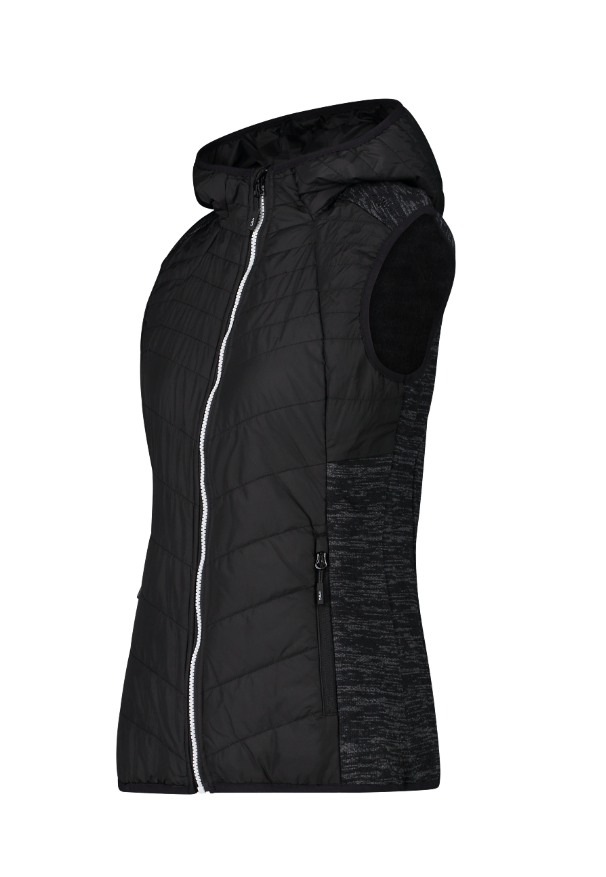 Chaleco Hibrido Knit Tech - Mujer