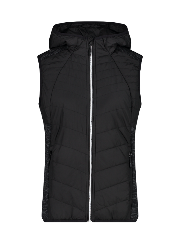 Chaleco Hibrido Knit Tech - Mujer