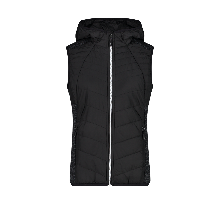 Chaleco Hibrido Knit Tech - Mujer