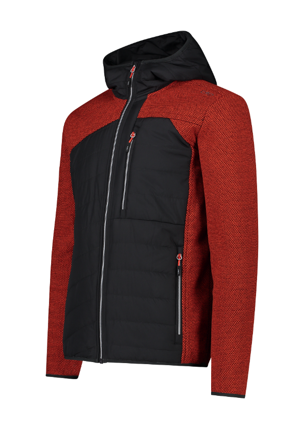 Campera Híbrida Knit Tech - Hombre