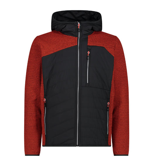 Campera Híbrida Knit Tech - Hombre