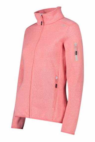 Campera Melange Knit Tech - Mujer