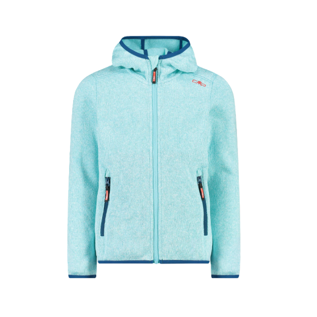 Campera Polar Fix Hood - Niñas