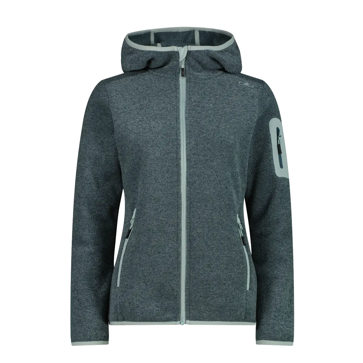 Campera Fix Hood Polar - Mujer