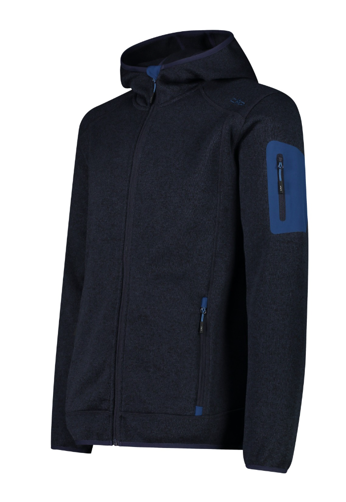 Campera Fleece C/Capucha - Hombre