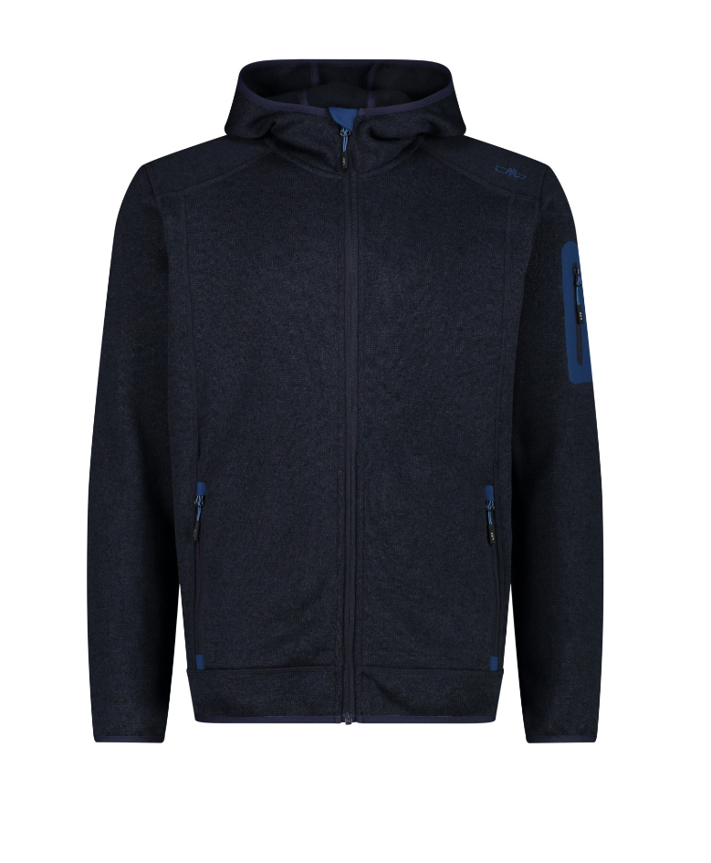 Campera Fleece C/Capucha - Hombre