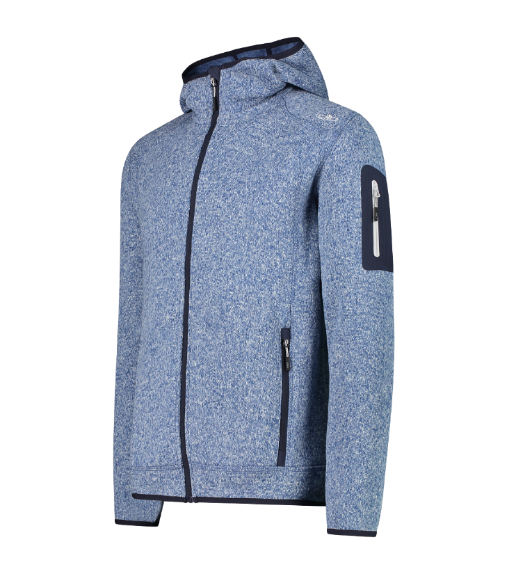 Campera Fleece C/Capucha - Hombre
