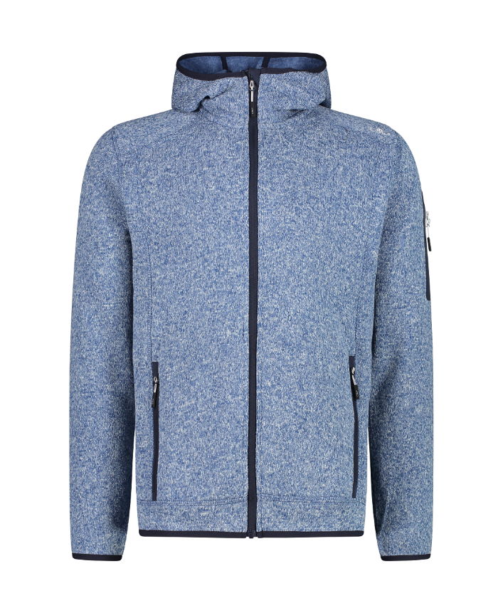 Campera Fleece C/Capucha - Hombre