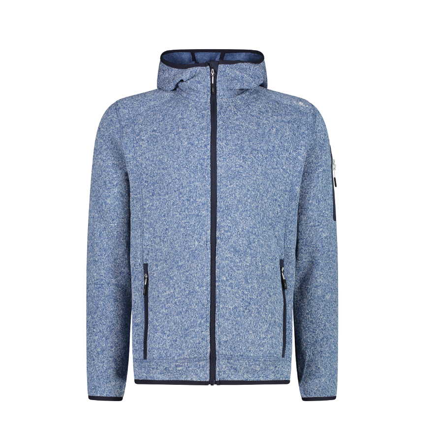 Campera Fleece C/Capucha - Hombre