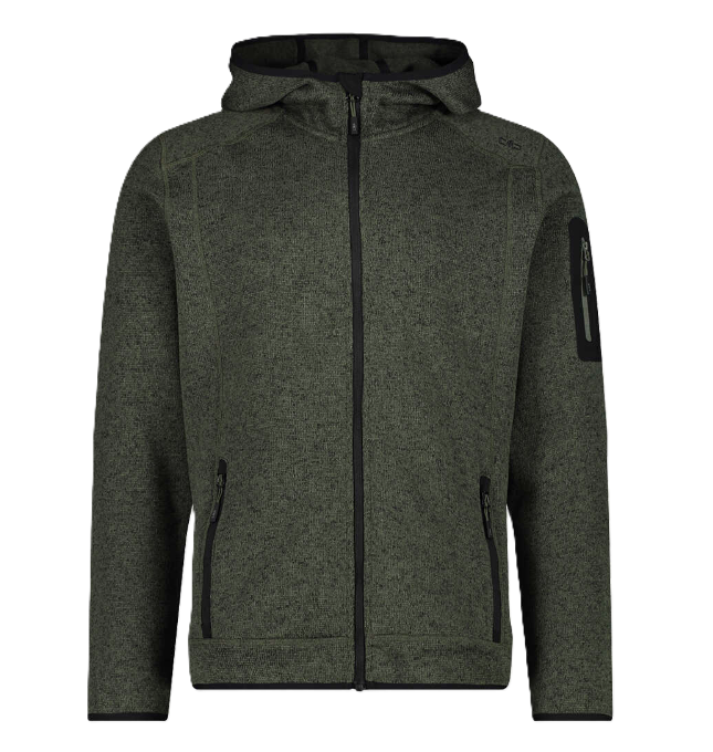 Campera Fleece C/Capucha - Hombre