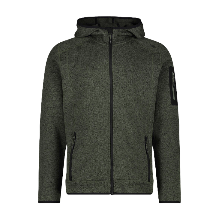 Campera Fleece C/Capucha - Hombre