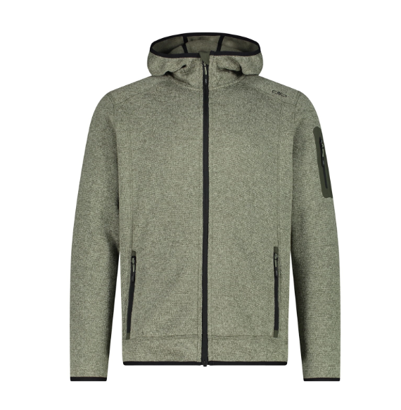 Campera Fleece C/Capucha - Hombre