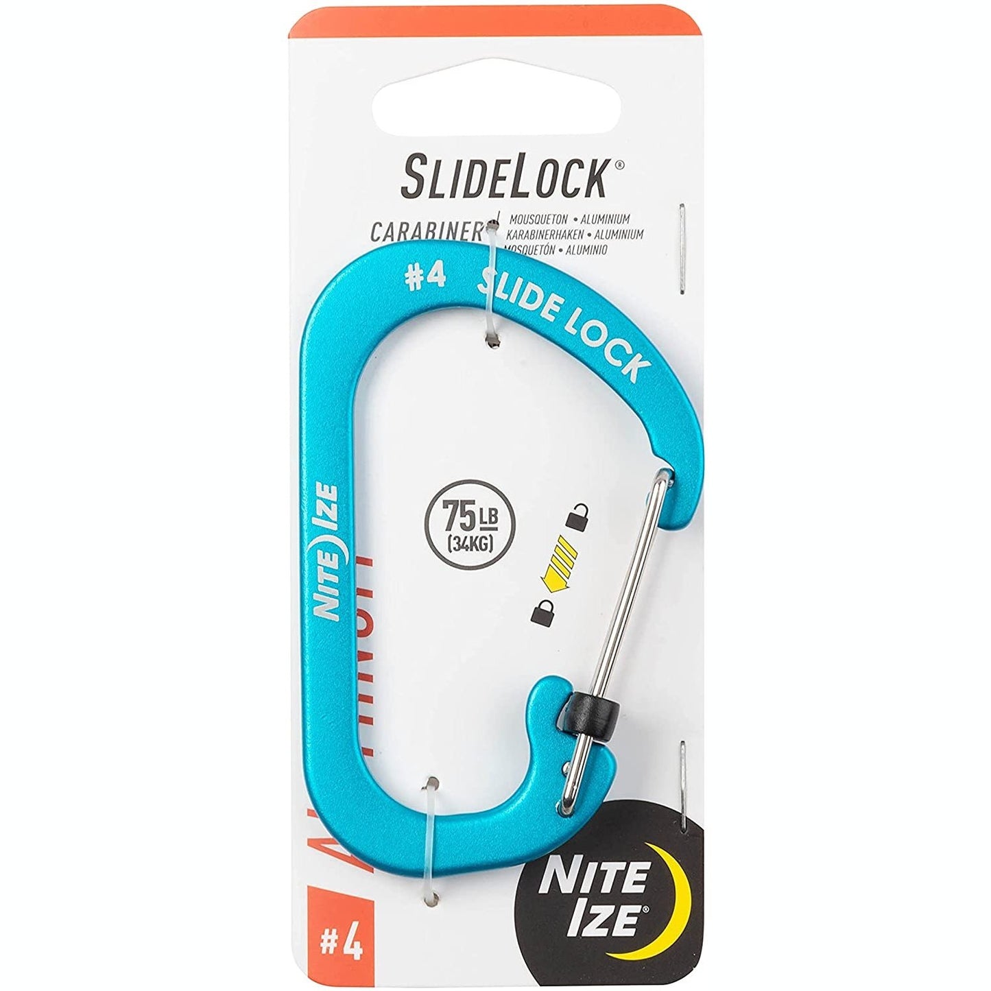 Mosqueton Acero Inox SlideLock #4