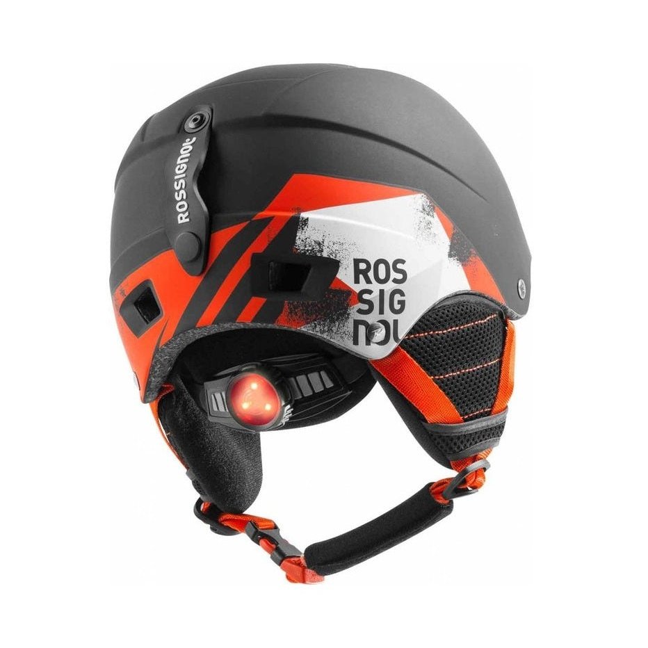 Casco Comp J Black / Led - Niños