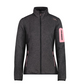 Campera Melange Knit Tech - Mujer