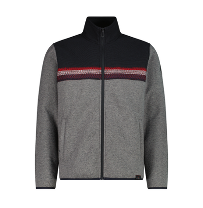 Campera Knit Tech Zip Up - Hombre