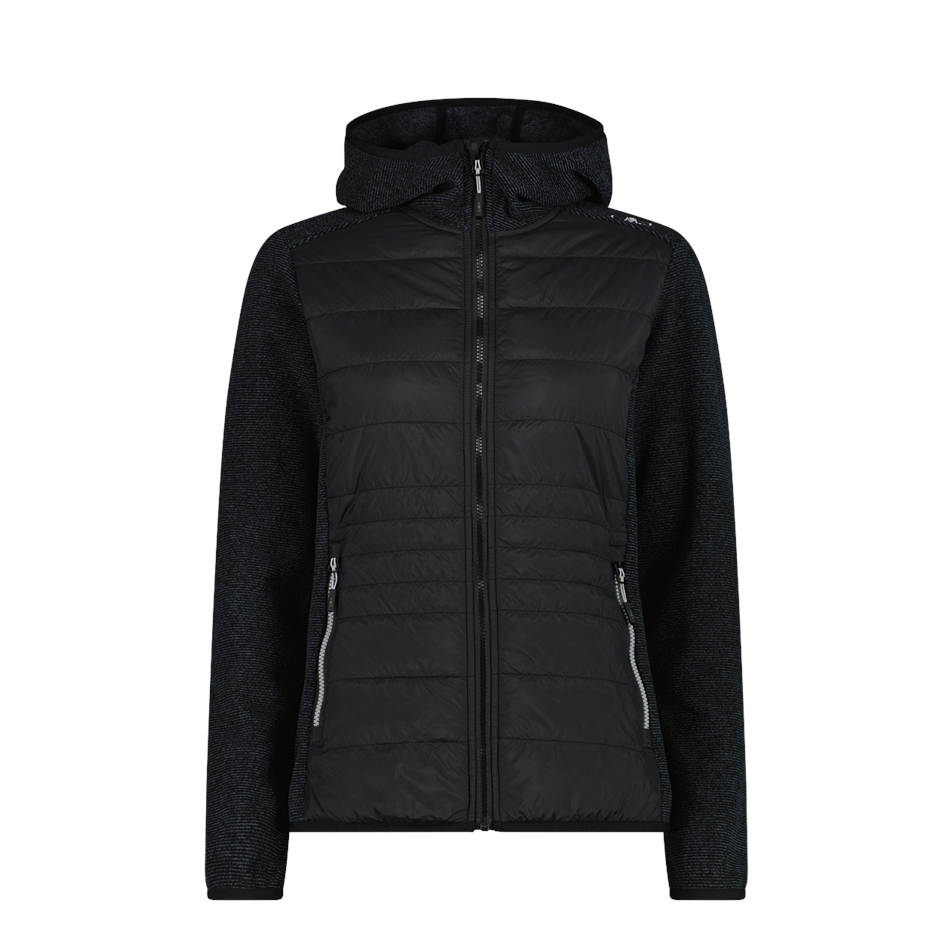 Campera Hybrid Fix Hood - Mujer