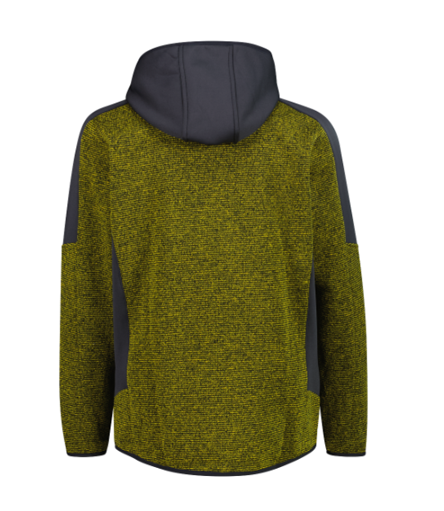 Campera Hooded Knit Tech - Hombre