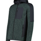 Campera Hooded Knit Tech - Hombre