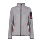 Campera Melange Knit Tech - Mujer