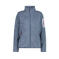 Campera Melange Knit Tech - Mujer