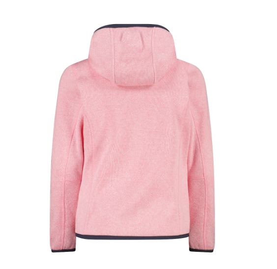 Campera Polar Fix Hood - Niñas