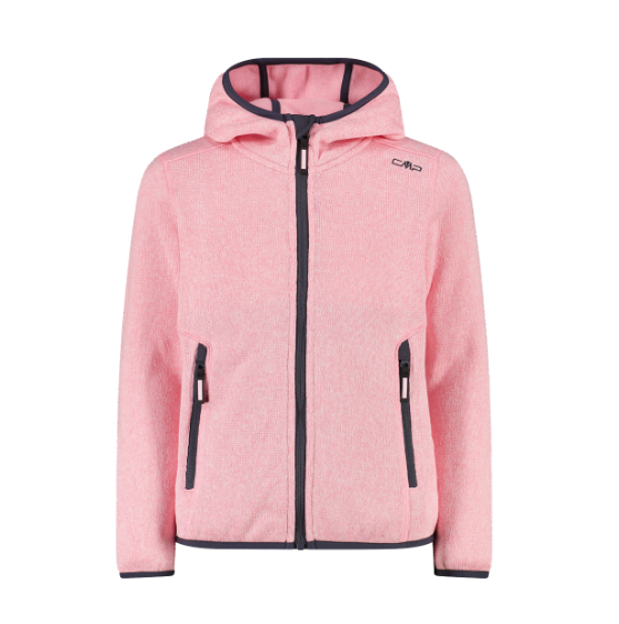 Campera Polar Fix Hood - Niñas