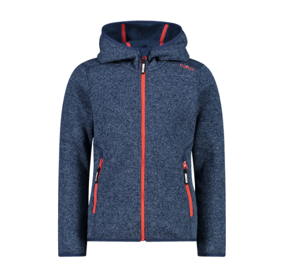 Campera Polar Fix Hood - Niñas