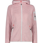 Campera Fix Hood Polar Knit Tech - Mujer