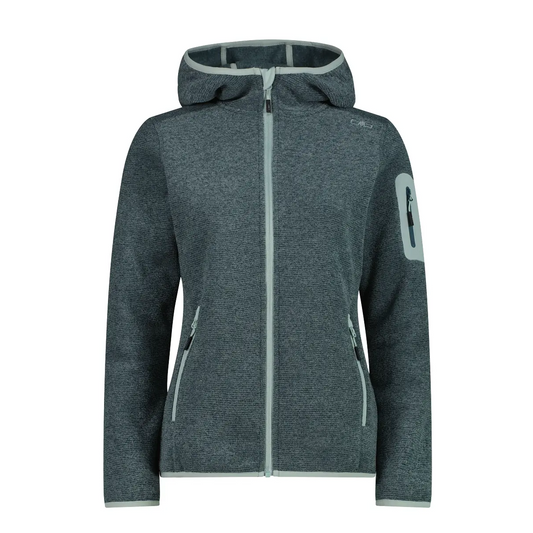 Campera Fix Hood Polar - Mujer