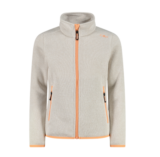 Campera Polar Melange - Niñas