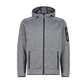 Campera Fleece C/Capucha - Hombre