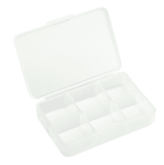 Pastillero con 6 Compartimientos