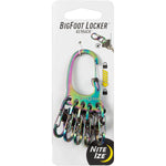 Llavero Mosqueton P/6 Llaves Bigfoot Locker