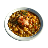 Pollo con Papas y Arvejas
