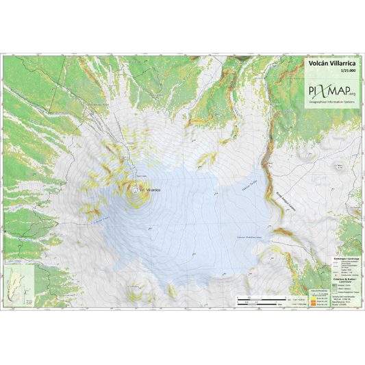 Pixmap Mapa Topografico Villarrica