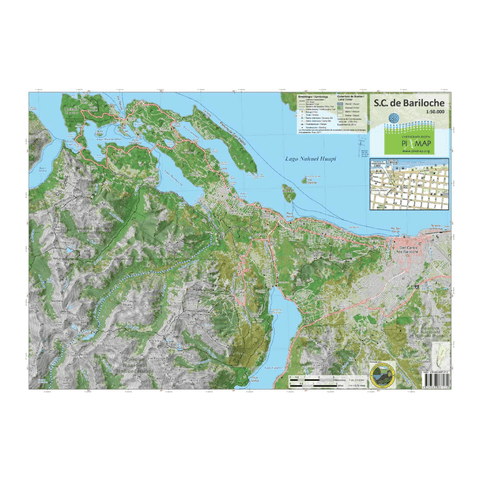 Pixmap Mapa Topografico Bariloche