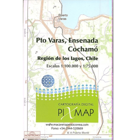 Pixmap Mapa Topografico Puerto Varas